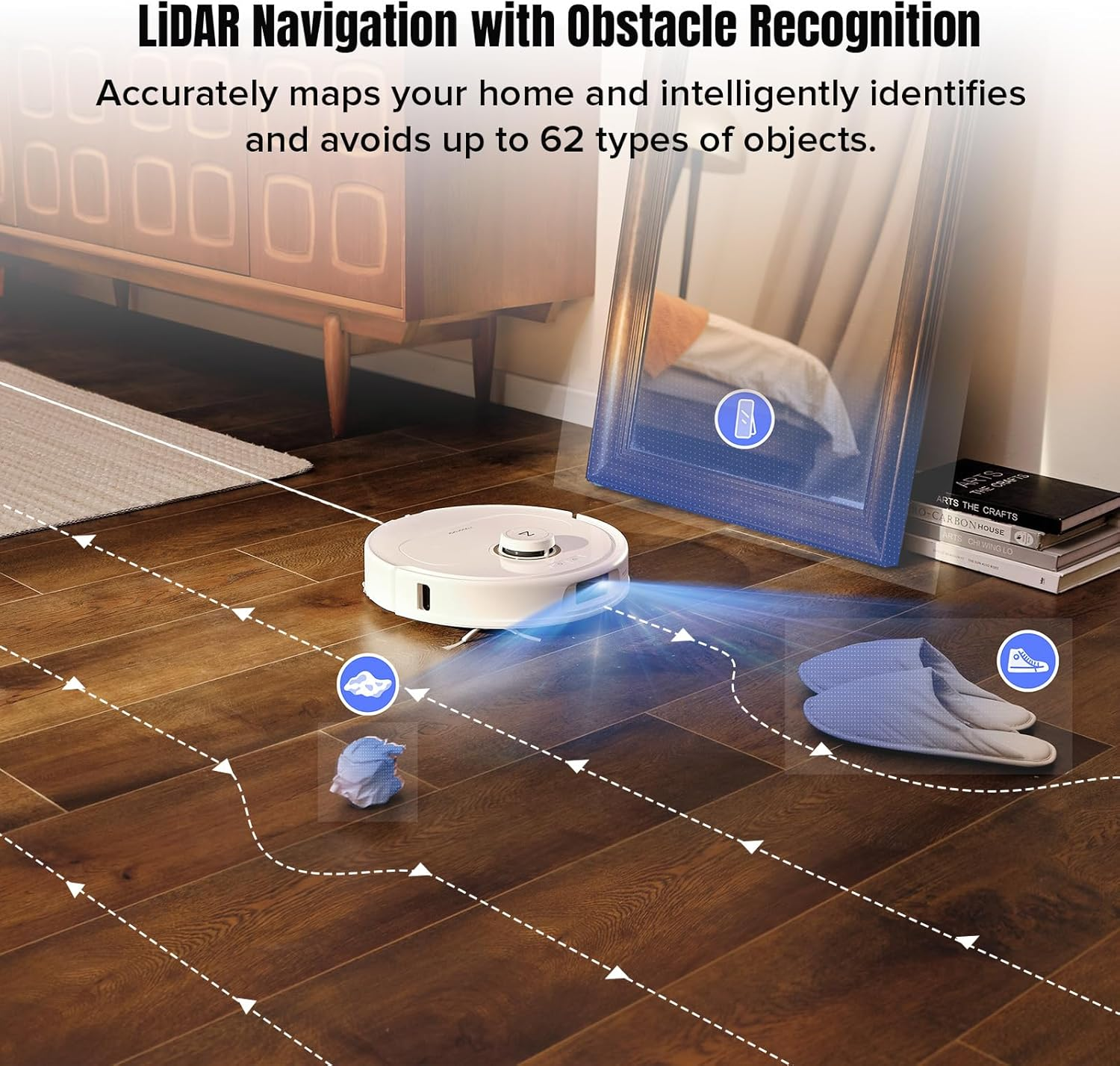 Roborock Qrevo MaxV: 7000Pa Suction Robot Vacuum Mop with Hot Water Wash, FlexiArm Edge Cleaning & Reactive AI Obstacle Avoidance
