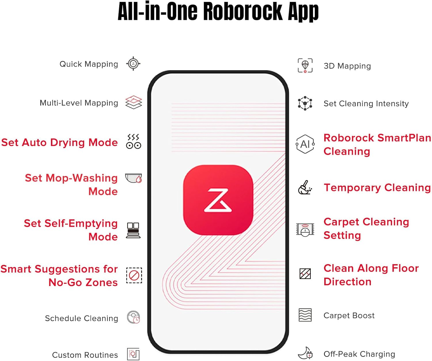 Roborock Qrevo MaxV: 7000Pa Suction Robot Vacuum Mop with Hot Water Wash, FlexiArm Edge Cleaning & Reactive AI Obstacle Avoidance