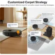 Roborock Qrevo Plus: Robot Vacuum Mop with FlexiArm Edge Cleaning, 7000Pa Suction & Auto Mop Washing