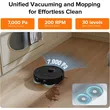 Roborock Qrevo Plus: Robot Vacuum Mop with FlexiArm Edge Cleaning, 7000Pa Suction & Auto Mop Washing