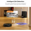Roborock Qrevo Pro: 7000Pa Suction Robot Vacuum Mop with FlexiArm Edge Cleaning, Hot Water Wash & Auto Mop Lifting