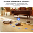 Roborock Qrevo Pro: 7000Pa Suction Robot Vacuum Mop with FlexiArm Edge Cleaning, Hot Water Wash & Auto Mop Lifting