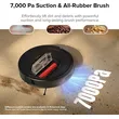 Roborock Qrevo Pro: 7000Pa Suction Robot Vacuum Mop with FlexiArm Edge Cleaning, Hot Water Wash & Auto Mop Lifting