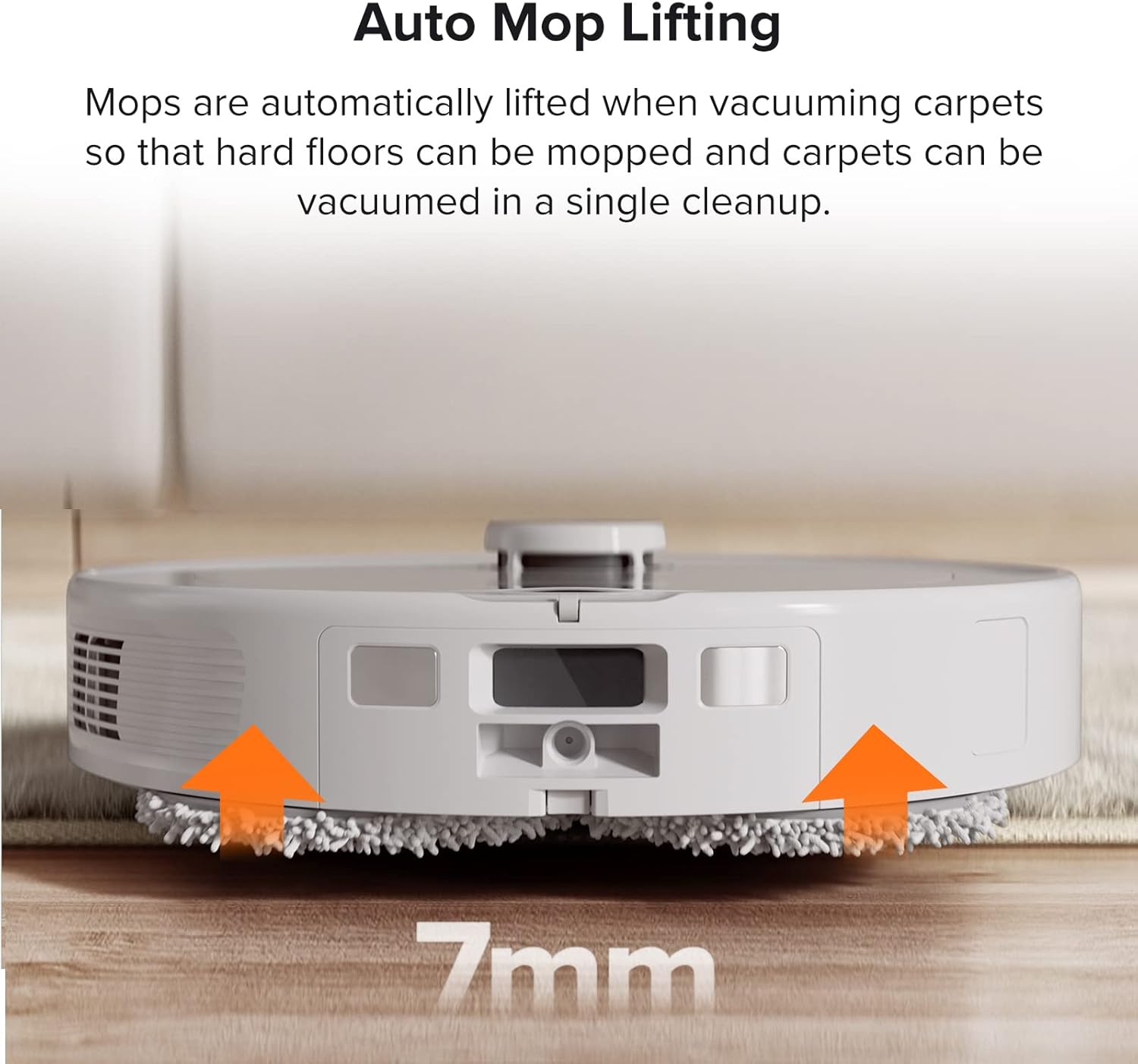 Roborock Qrevo: 5500Pa Suction Robot Vacuum Mop with Multifunctional Dock and Auto Mop Lifting