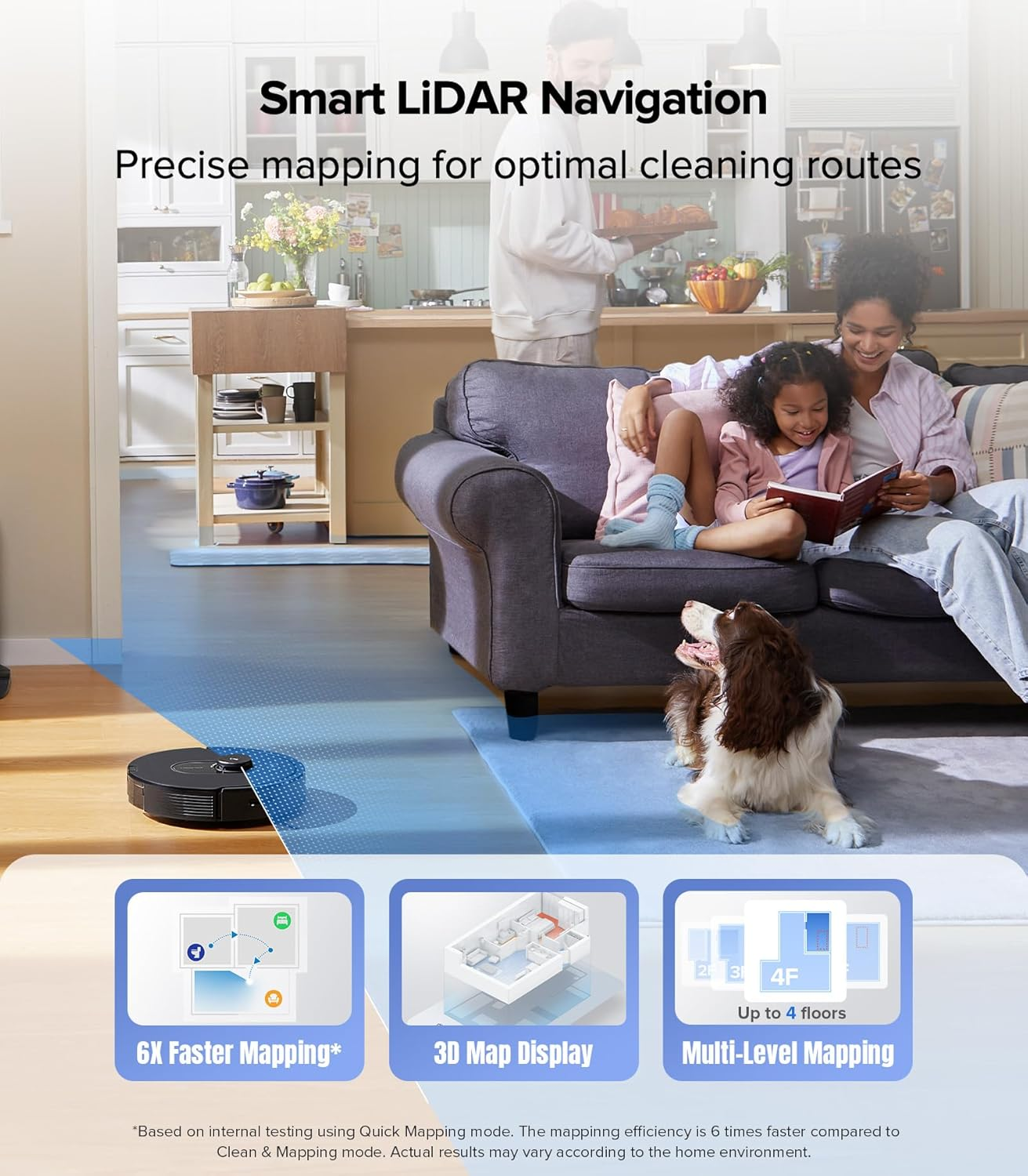 Roborock Q5 Max+: 5500Pa Suction Robot Vacuum with Auto-Empty Dock & DuoRoller Anti-Tangle Brush