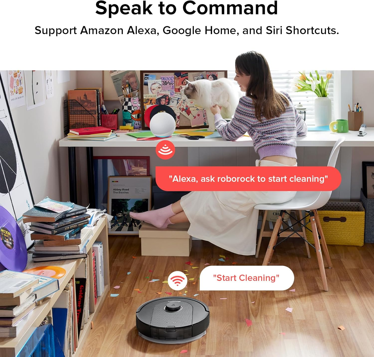 Roborock Q5 Pro: 5500Pa Suction Robot Vacuum Mop with DuoRoller Brush & PreciSense LiDAR Navigation