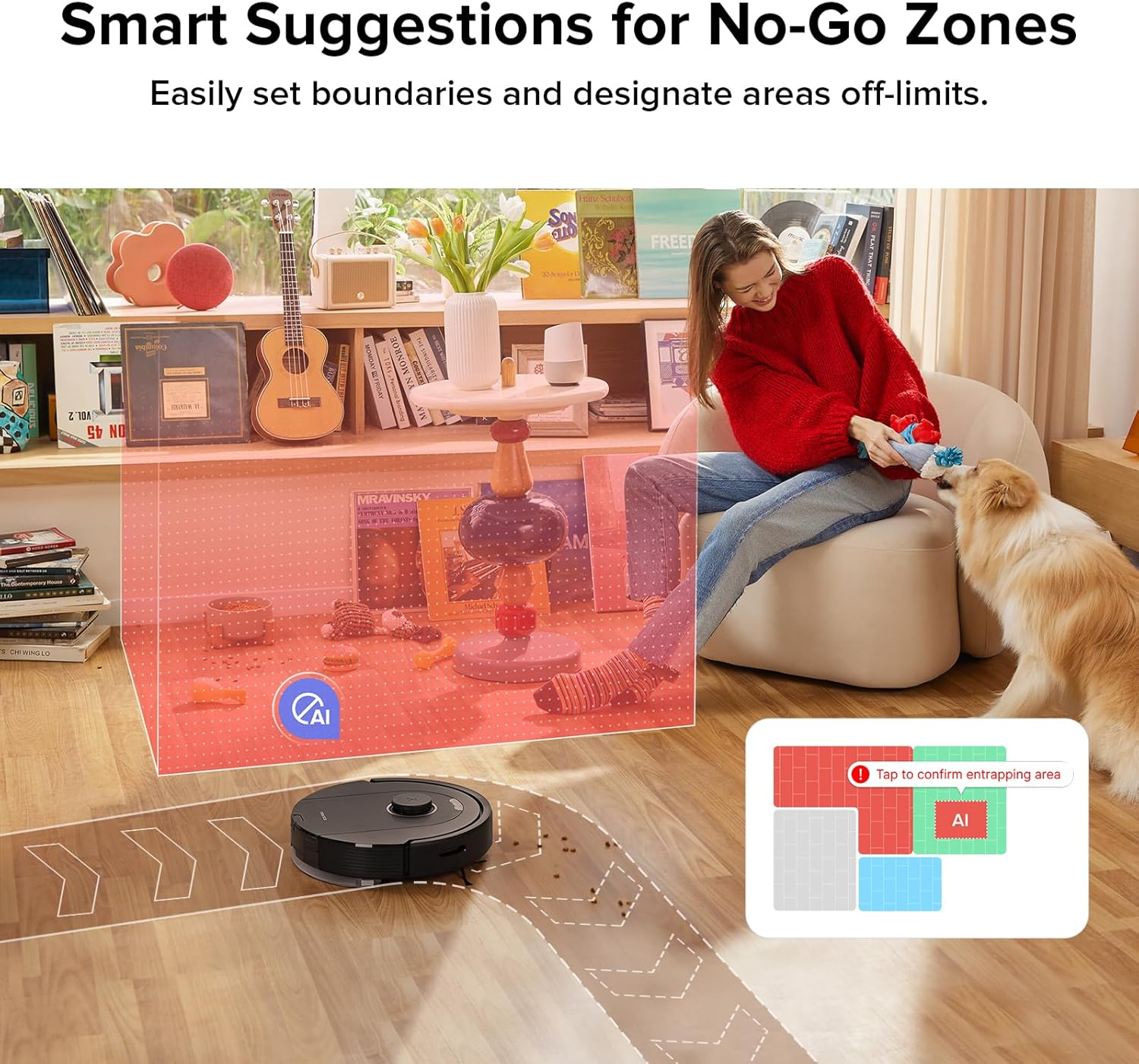 Roborock Q5 Pro: 5500Pa Suction Robot Vacuum Mop with DuoRoller Brush & PreciSense LiDAR Navigation