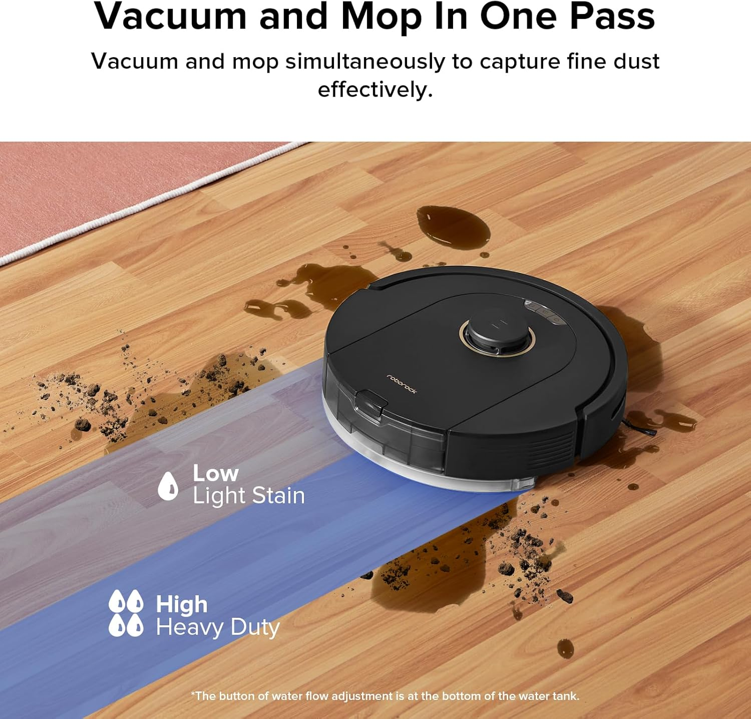Roborock Q5 Pro: 5500Pa Suction Robot Vacuum Mop with DuoRoller Brush & PreciSense LiDAR Navigation