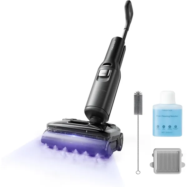 Roborock F25 Ultra Steam & Hot Water Wet Dry Vacuum Cleaner – 22000 Pa Suction, Self-Cleaning, Smart App Control
