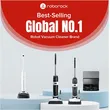 Roborock Flexi Lite Lightweight Cordless Wet Dry Vacuum – 17000Pa Suction & FlatReach Low-Profile Cleaning