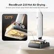 Roborock Flexi Cordless Wet Dry Vacuum – 17000Pa Suction, FlatReach Design & 60°C Hot Water Self-Cleaning