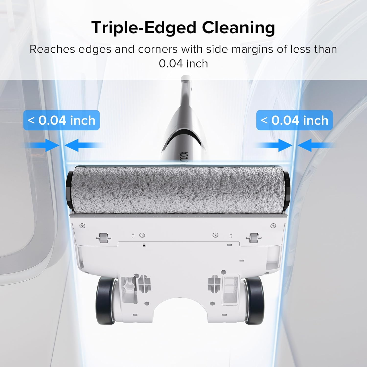 Roborock Flexi Cordless Wet Dry Vacuum – 17000Pa Suction, FlatReach Design & 60°C Hot Water Self-Cleaning