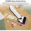 Roborock Flexi Pro Cordless Wet Dry Vacuum – 17000Pa Suction, FlatReach Headlight & 60°C Hot Water Self-Cleaning