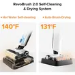 Roborock Flexi Pro Cordless Wet Dry Vacuum – 17000Pa Suction, FlatReach Headlight & 60°C Hot Water Self-Cleaning