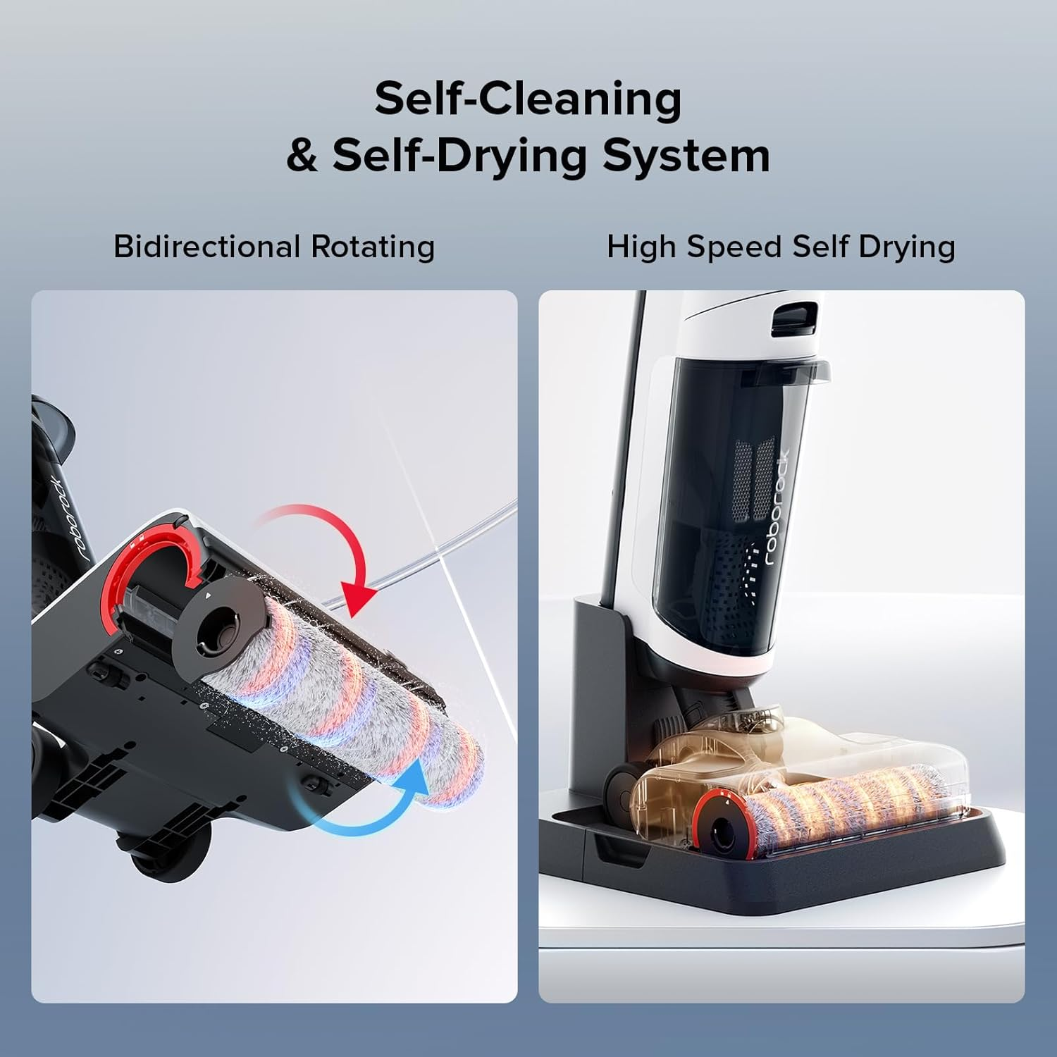Roborock Dyad Air Cordless Wet Dry Vacuum – 17000Pa Suction, DirTect Sensor & RevoBrush Self-Cleaning
