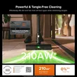 Roborock H60 Hub Ultra Cordless Stick Vacuum – 210AW Suction, Auto-Empty Dock & 140° Green Light Detection