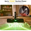 Roborock H60 Pro Cordless Stick Vacuum – 170AW Suction, 90° Bendable Wand & 140° Green Light Detection