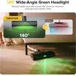 Roborock H60 Pro Cordless Stick Vacuum – 170AW Suction, 90° Bendable Wand & 140° Green Light Detection