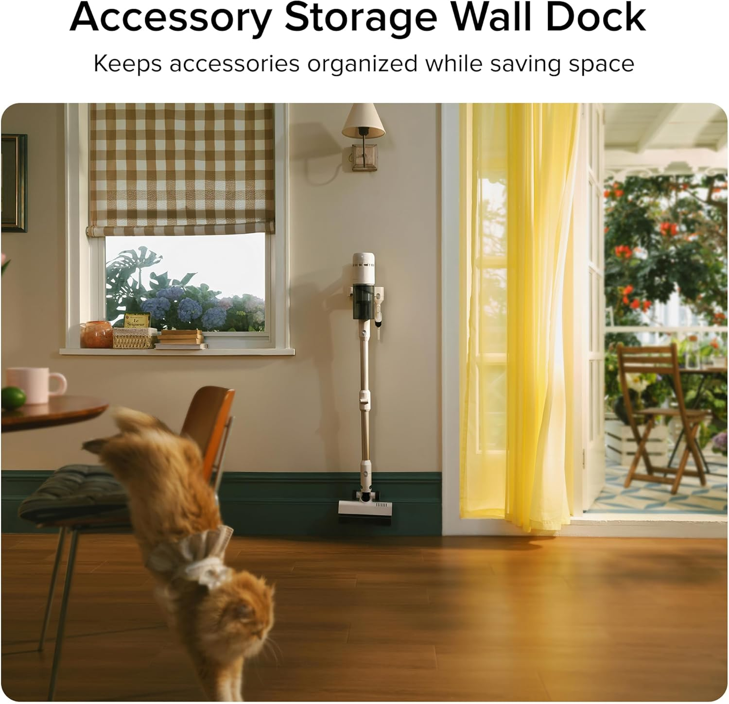 Roborock H60 Cordless Stick Vacuum – 115AW Suction, 90° Bendable Wand & 140° Green Light Detection
