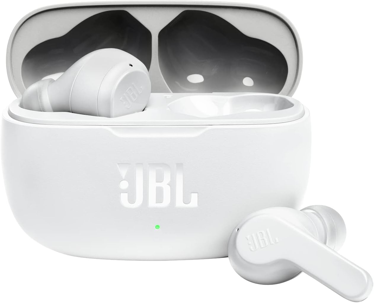 JBL Wave 200TWS True Wireless Earbuds – 20H Playtime, 8mm Deep Bass & IPX2 Sweat Resistant