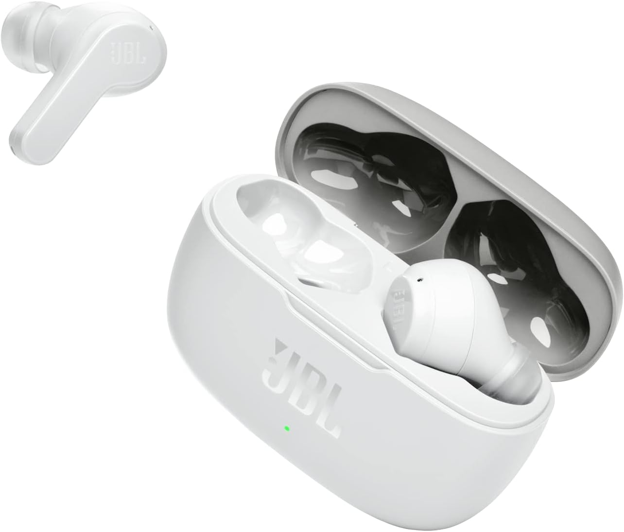 JBL Wave 200TWS True Wireless Earbuds – 20H Playtime, 8mm Deep Bass & IPX2 Sweat Resistant
