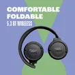 JBL Tune 520BT Wireless On-Ear Headphones – 57H Playtime, 32mm Pure Bass, Bluetooth 5.3 & Voice Aware