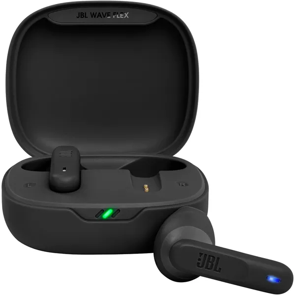JBL Wave Flex True Wireless Earbuds – 12mm Deep Bass, 32H Playtime, IP54 & VoiceAware